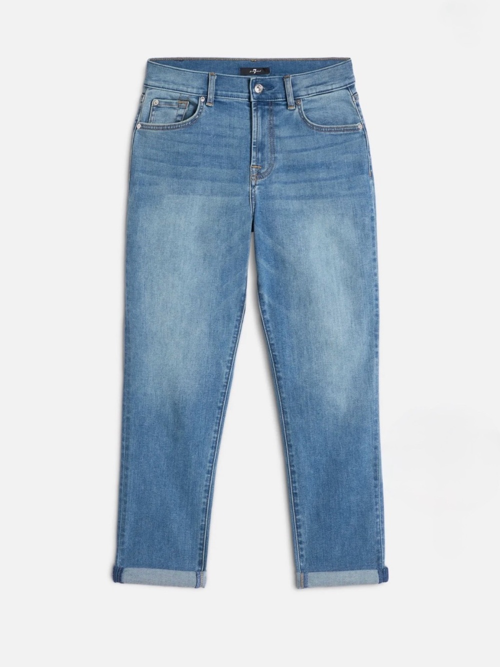 7 For All Mankind Light Blue Boyfriend Jeans